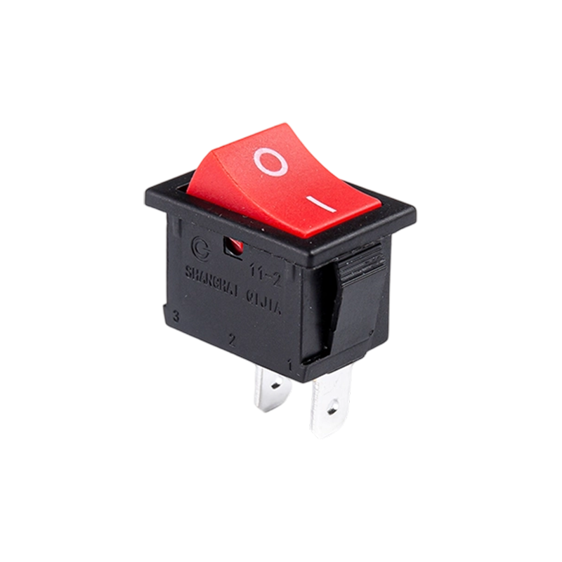 R13-114 (samo-resetovací) kolébkový spínač